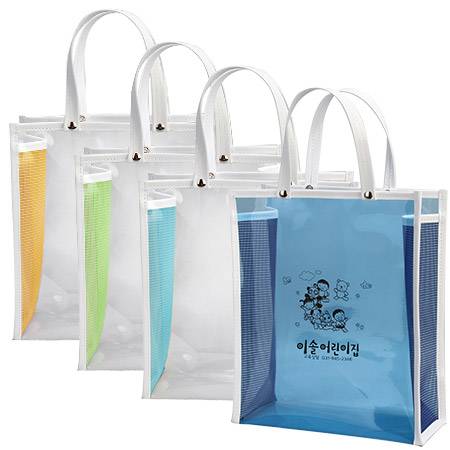 국내제작 투명비치백 소
