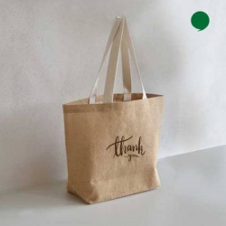 에코 내츄럴 고급쥬트에코백(47.5cm*34.5cm*15cm)